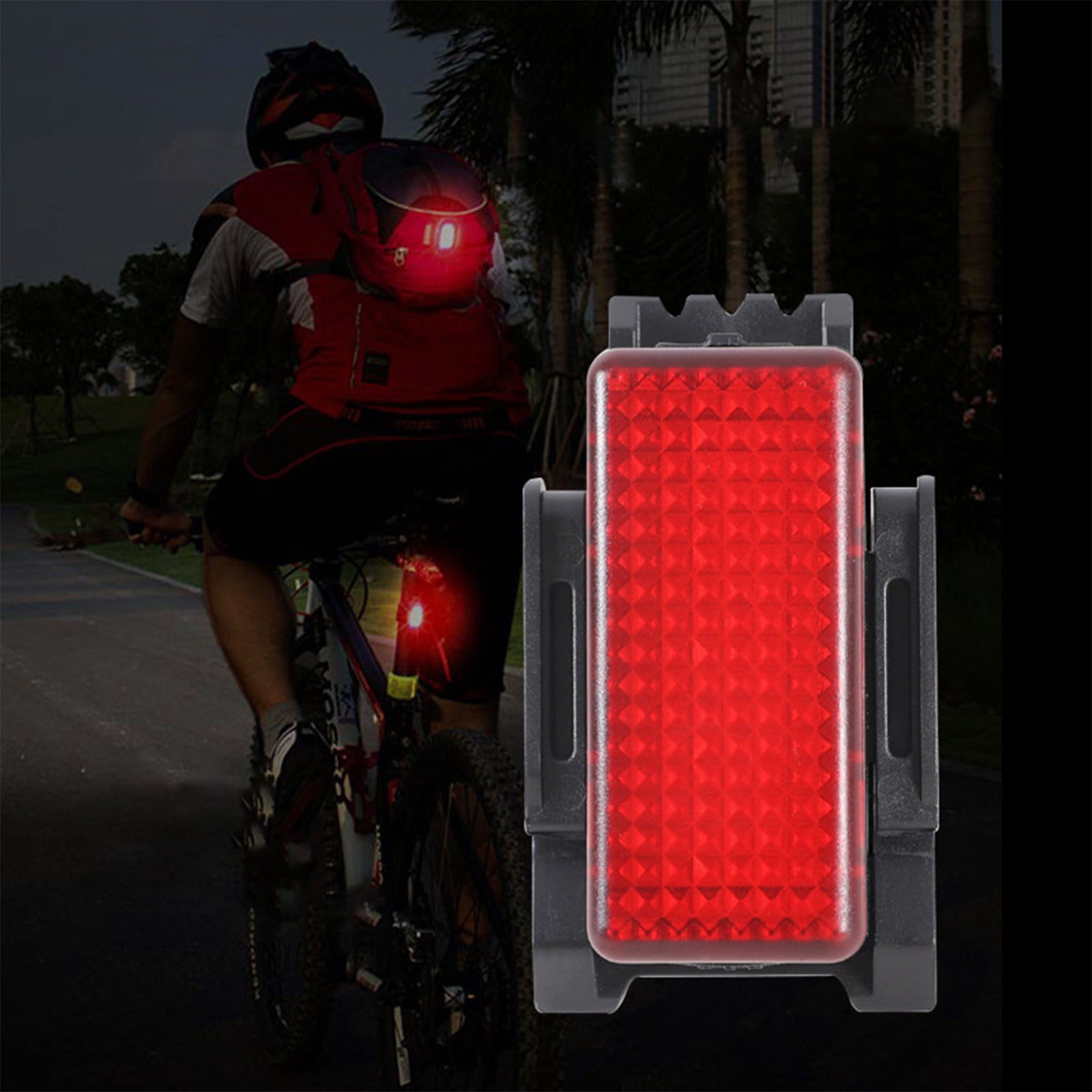 Fahrradrücklicht – Usb-aufladung – Extrem Helle Leuchtkraft – Sicherheitszubehör Für Radfahrer – Hohe Sichtbarkeit – Vielseitig Einsetzbar – Rot