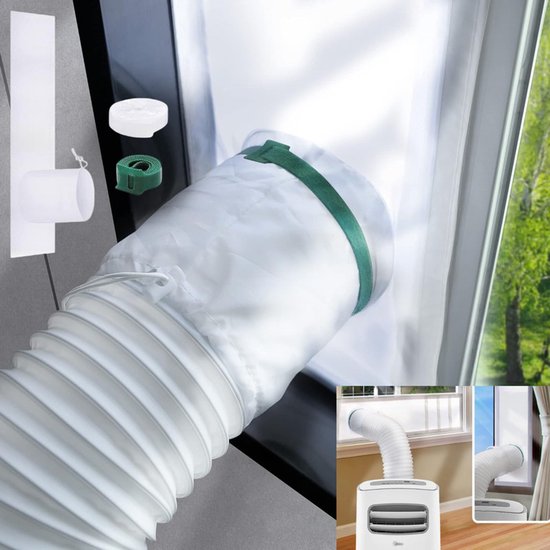 Fensterdichtungsset Für Klimaanlagen, 160 X 25 Cm, Geeignet Für Horizontale/vertikale Schiebefenster, Tragbare Klimaanlage/trockner