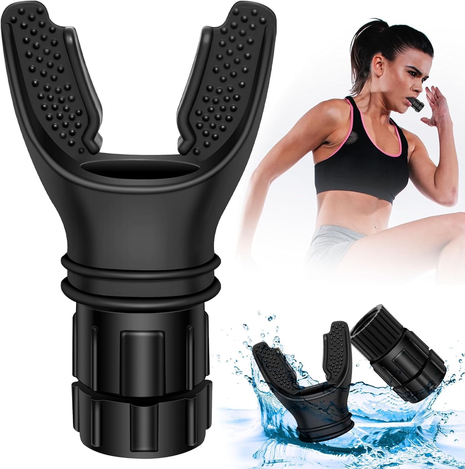 Trainingsgerät, Trainingsgerät Mit Einstellbarem Widerstand Für Muskeltraining Zur Verbesserung Von Fitness Und Kraft, Spirometrie-lun-trainingsgerät