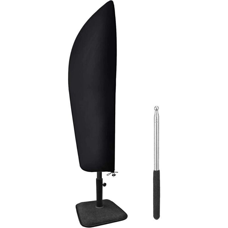 265 Cm 210d Sonnenschirmhülle Mit Stange, Wasserdicht, Uv- Und Staubdicht, Oxford-gewebe