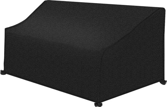 Gartenbankabdeckung – Schutzhülle Für Gartenbänke – Schutzhülle Für Gartenmöbel – Wasserdicht – 210d Oxford-gewebe – Schwarz – 224 X 83 X 84 Cm