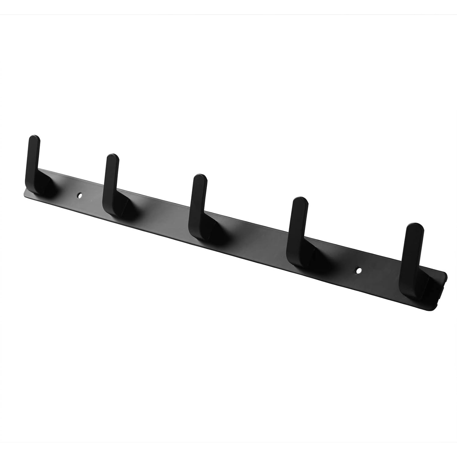 5-haken-handtuchhaken In Mattem Schwarz, Robuster Landhausstil, Bademantelhaken, Huthaken, Küchenhaken, Handtuchhalter
