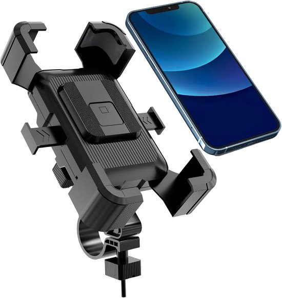 Handyhalterung Für Fahrrad/motorrad – Stoßfest Der Dritten Generation – Sekundenschnellverschluss – Robust Und Langlebig – Passend Für Smartphones Von 4,7 Bis 7,1 Zoll
