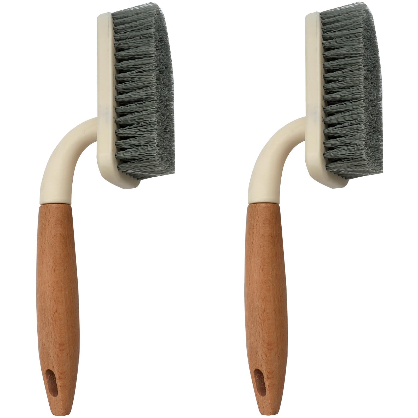 2-teiliges Set Robuster Bodenbürsten – Bürsten Zur Reinigung Von Fugen, Schränken Und Waschbecken, Badezimmern Und Duschen