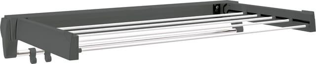 Juwel - Standtrockner ArtDry70 obsidian Grau, ausziehbar, versenkbare Trockenstäbe