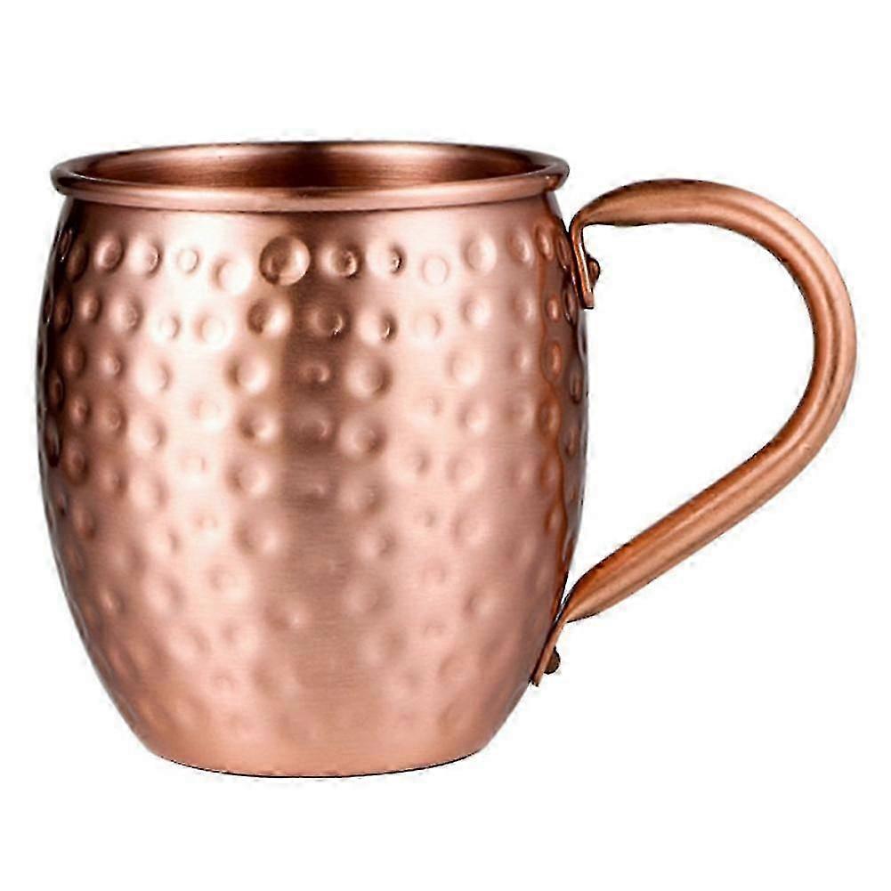 530 Ml Becher Aus 100 % Reinem Kupfer, Trommelbecher, Cocktailbecher, Becher Aus Reinem Kupfer, Restaurant- Und Barbecher Für Kaltgetränke