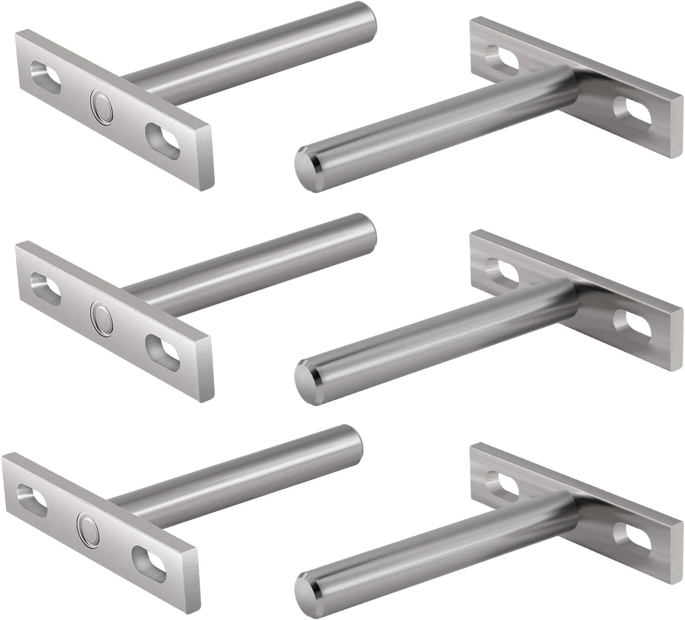 Metallhalterungen Für Wandregale, 3 Zoll Verdeckte Befestigungselemente