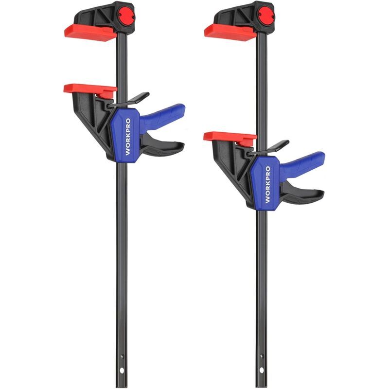 – Zweiteilige Einhandklemme – Stahl Und Nylon – Klemmbreite 305 Mm – Klemmkraft 68 Kg – Spannbereich 440 Mm