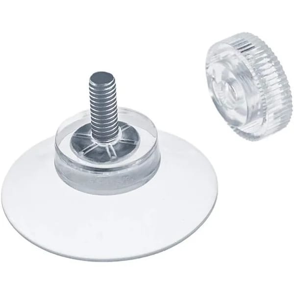 10 Saugnäpfe Ø 32 Mm Mit M4x10 Mm Gewinde Und Rändelmuttern T,a