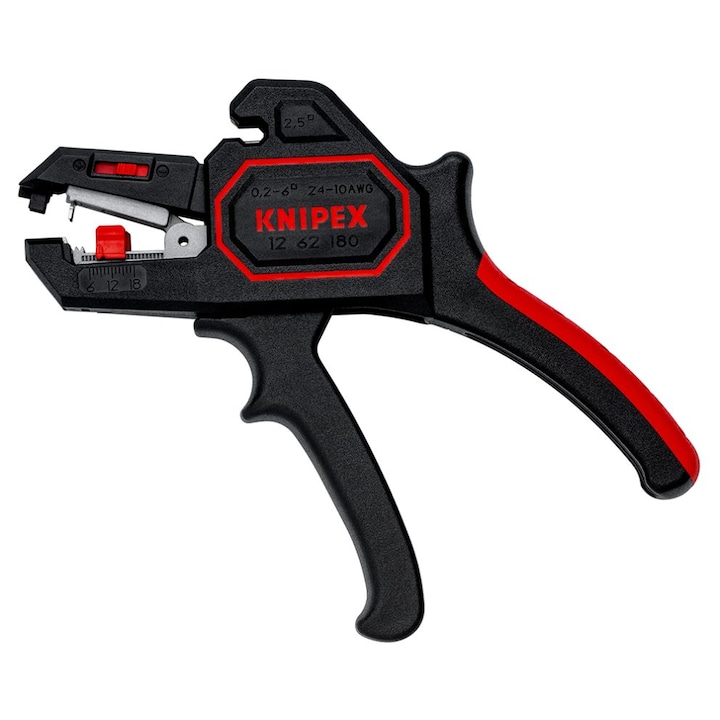 Automatischer Abisolierer, Knipex, 12 62 180, Keine Manuelle Einstellung Erforderlich