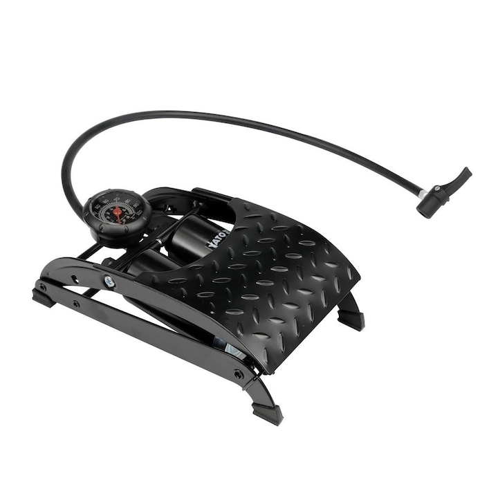 Yato Yt-7350 Doppelkolben-fußpumpe, Druck 7 Bar