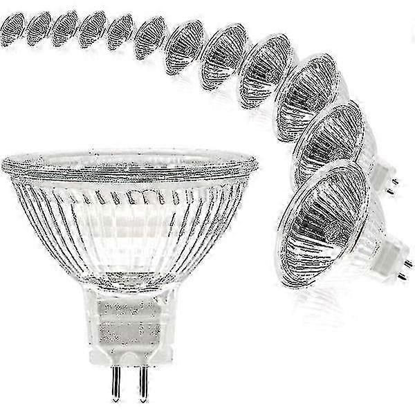 Mr16 Halogenlampe 12v 20w Gu5.3 Dimmbar 2700k Warmweiß 12er-packyux