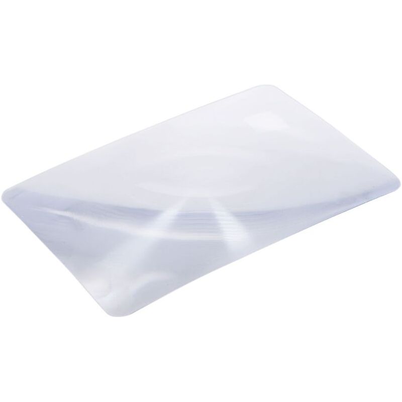 Vergrößerungslupe Mit Fresnel-linse, 3-fache Vergrößerung, 180 X 120 X 0,5 Mm – Chrom