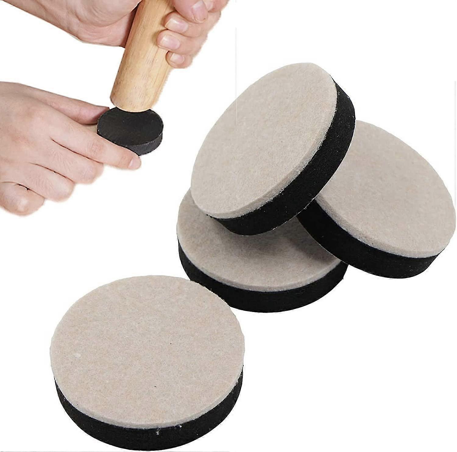 Möbelhöhe 5 Cm, Runde Möbelhöhe, Kan Användas Staplade Für Kad Höjd, Leise Und Langlebig (durchmesser 5 Cm, Höhe 1,5 Cm)