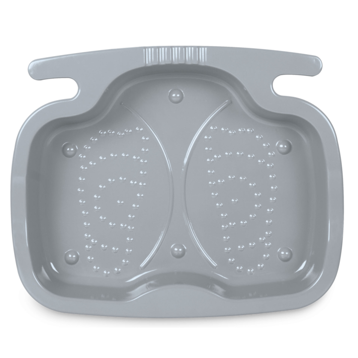 Intex 29080 Anti-rutsch-fußbecken, 56 X 46 X 9 Cm (h), 11,5 L, Grau