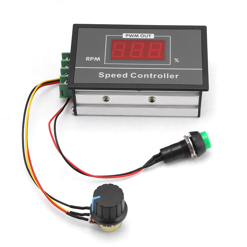 Dc Motordrehzahlregler 6-60v, 12v 24v 36v, Pwm, Mit Display