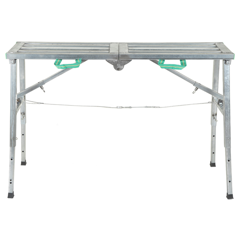 Klappbarer Arbeitstisch Aluminium, Höhenverstellbar 60-90cm