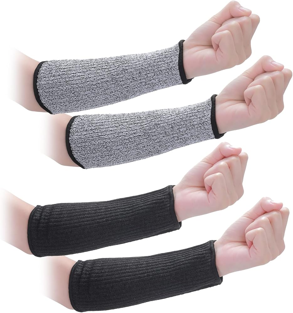 Schnittfester Unterarmschutz, Schutzstufe 5, Gestrickte Unterarmbandage, Geeignet Für Männer Und Frauen, Gartenarbeit