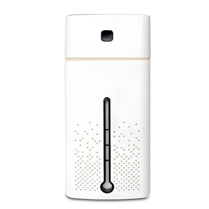Ultraschall-luftbefeuchter Mit Aromatherapie Und Fernbedienung, 7-farbige Led-beleuchtung, 1000 Ml, Bpa-frei, Weiß