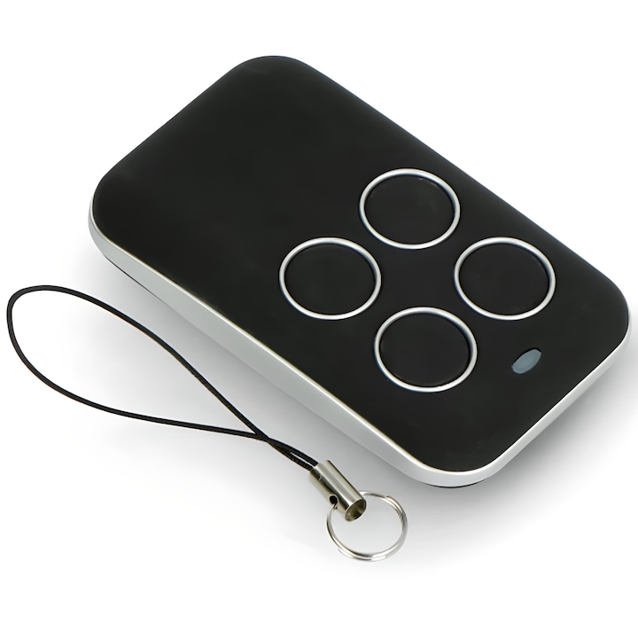 Retoo Drivetech Universalfernbedienung Mit Kopierfunktion, 280–868 Mhz, 4 Tasten, Schwarz