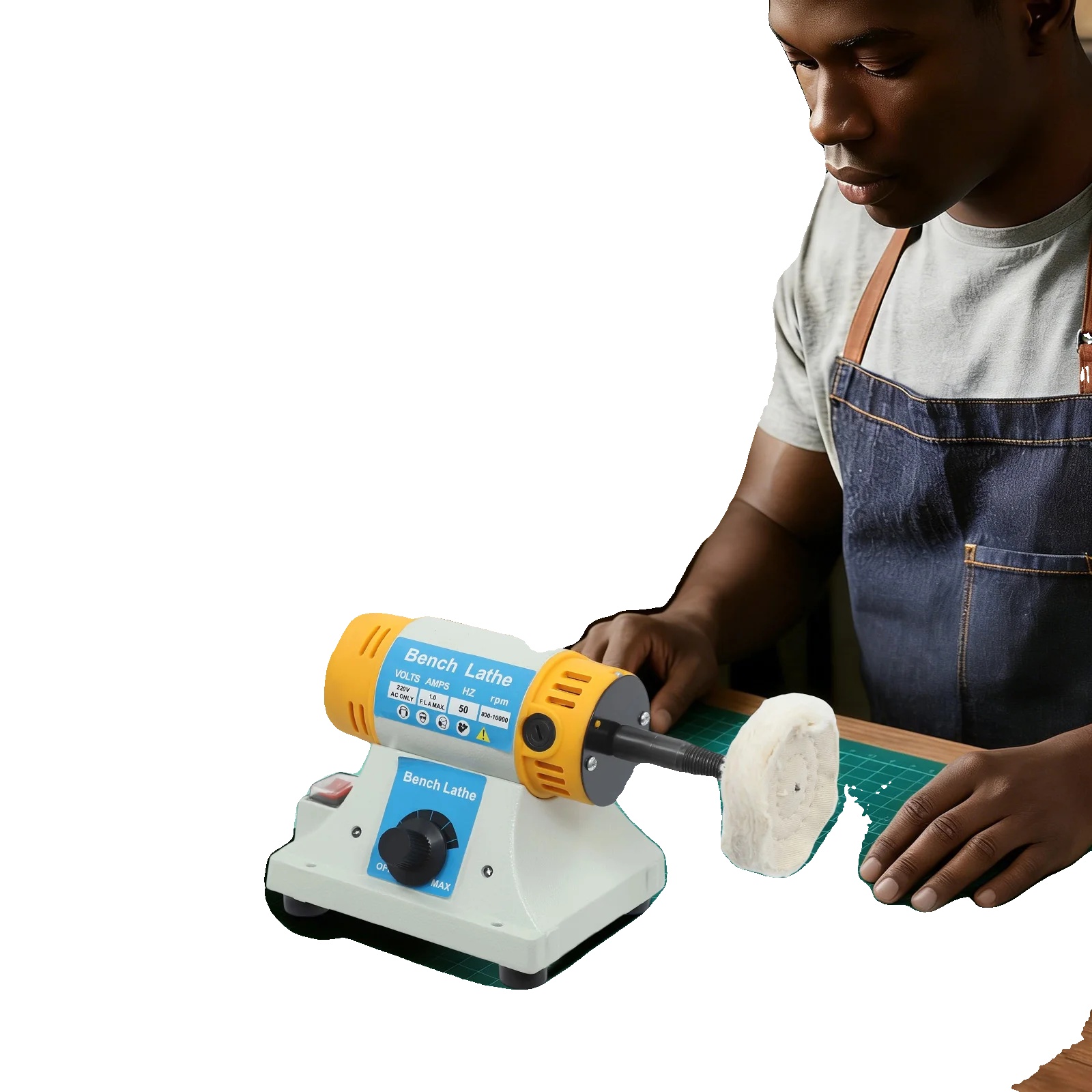 Poliermaschine, 350-w-motor, Drehzahl Einstellbar Bis Zu 10000 U/min, Eu