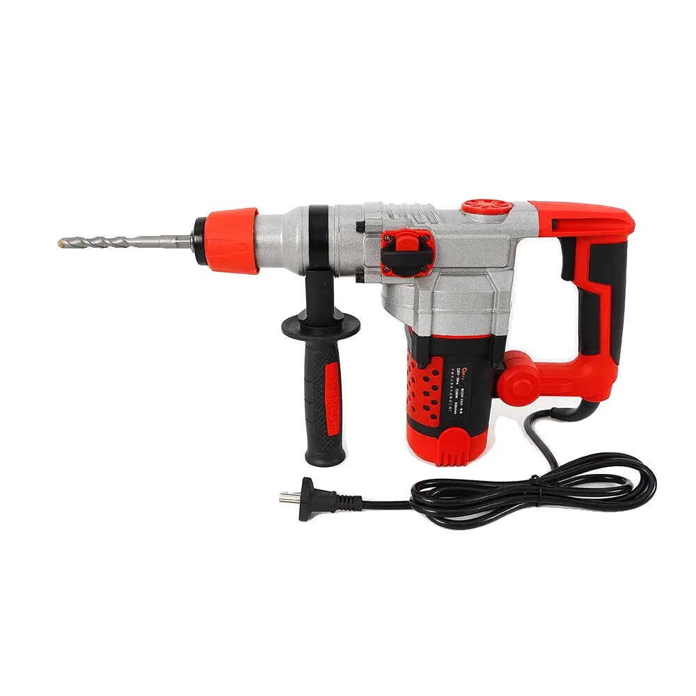 Bohrhammer, 2200 W Leistung, Variable Drehzahl, Rot, Eu