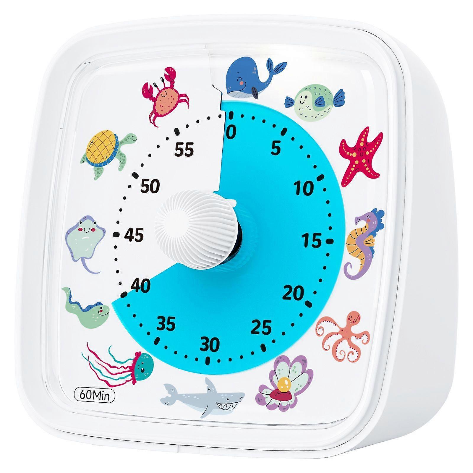 Visueller 60-minuten-timer Mit Nachtlicht, Countdown-timer, Pomodoro-timer Usw.