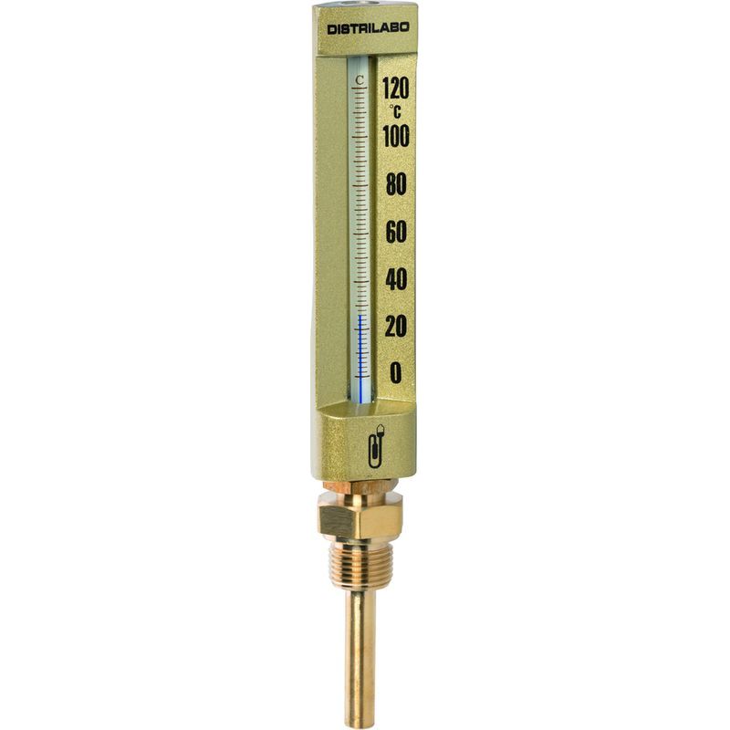 Industriethermometer, Gerader Durchmesser, 150 Mm – 63 Mm Lange Sonde – Messbereich -30 Bis 50 °c – Großes Modell Für Den Professionellen Einsatz