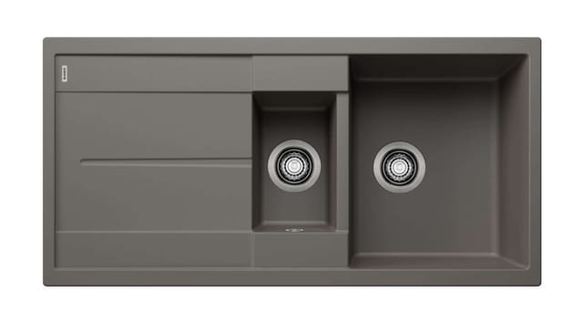Metra 6 - Silgranitspüle, 100x50 cm, grau 527300 - Blanco