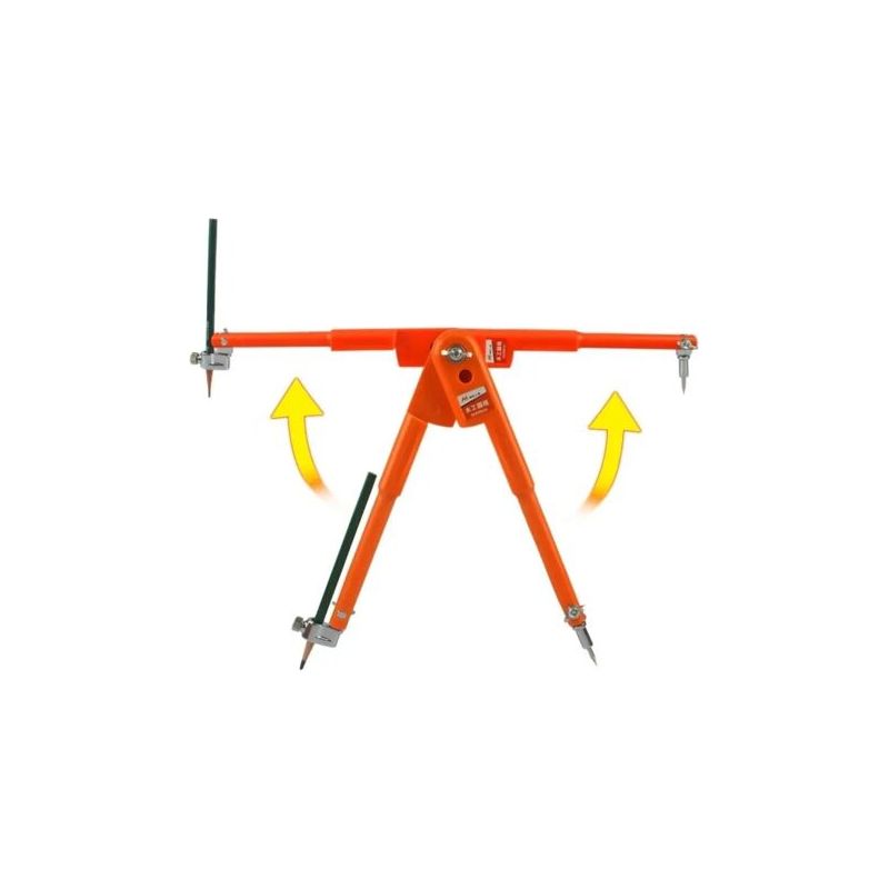 90 Cm Durchmesser Zeichen- Und Messlehre, Distanzzirkel, Holzbearbeitungswerkzeug, Design- Und Layoutwerkzeug - S-chrom