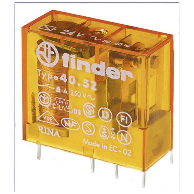 Finder - 40.52.8.230.4000 Relais 250 v/ac, 400 v/ac 1 St.