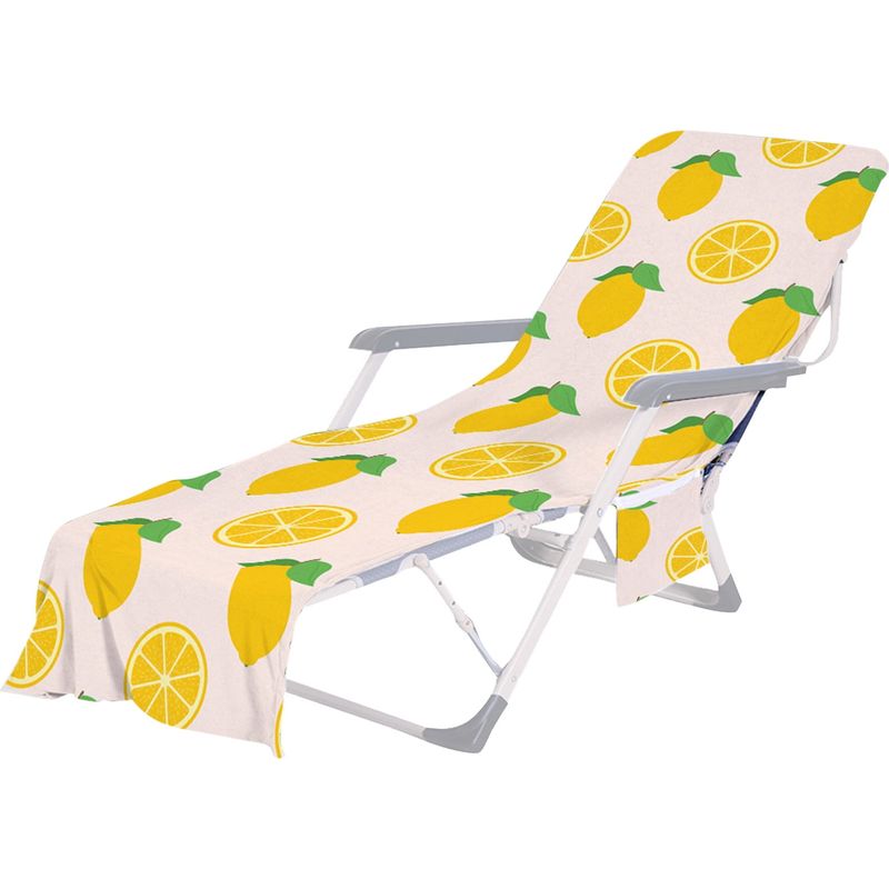 Strandstuhl-überzug – Nicht Dehnbares Polyester – 73 X 210 Cm – Für Sonnenliegen, Pool, Garten, Hotel – 1 Stück