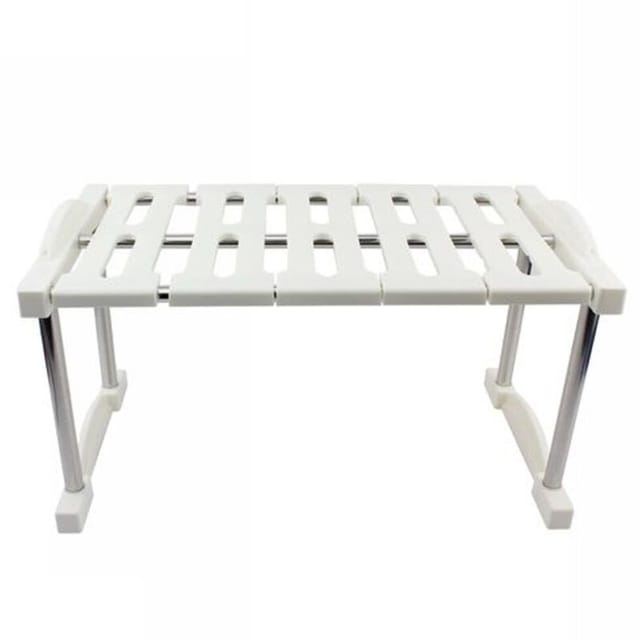 Trade Shop Traesio - Trade Shop - Stapelbares, platzsparendes Regal, stapelbarer Organizer, Küchenschrank, Möbel 20 -