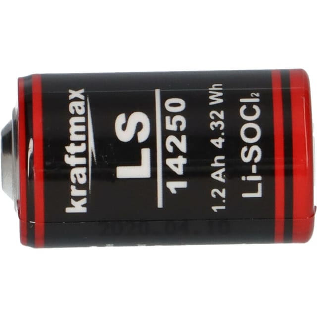 Kraftmax Lithium 3,6V Batterie LS14250 1/2 AA
