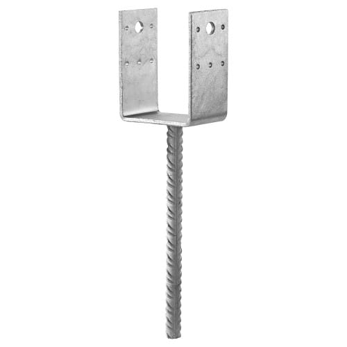 U-Profilfuß zum Einbetten PPD 80x70mm - Stärke 5mm