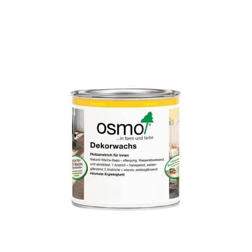 Osmo Dekorwachs 375 ml intensiv blau Holzreiniger & Pflege