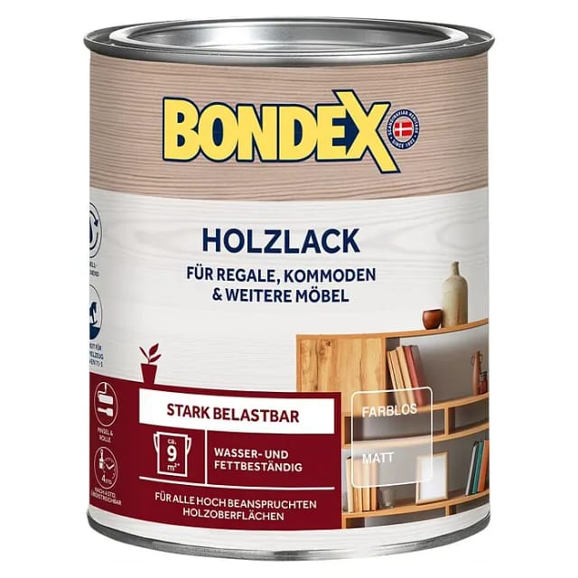 Holzlack Matt 0,75 l - 352564 - Bondex