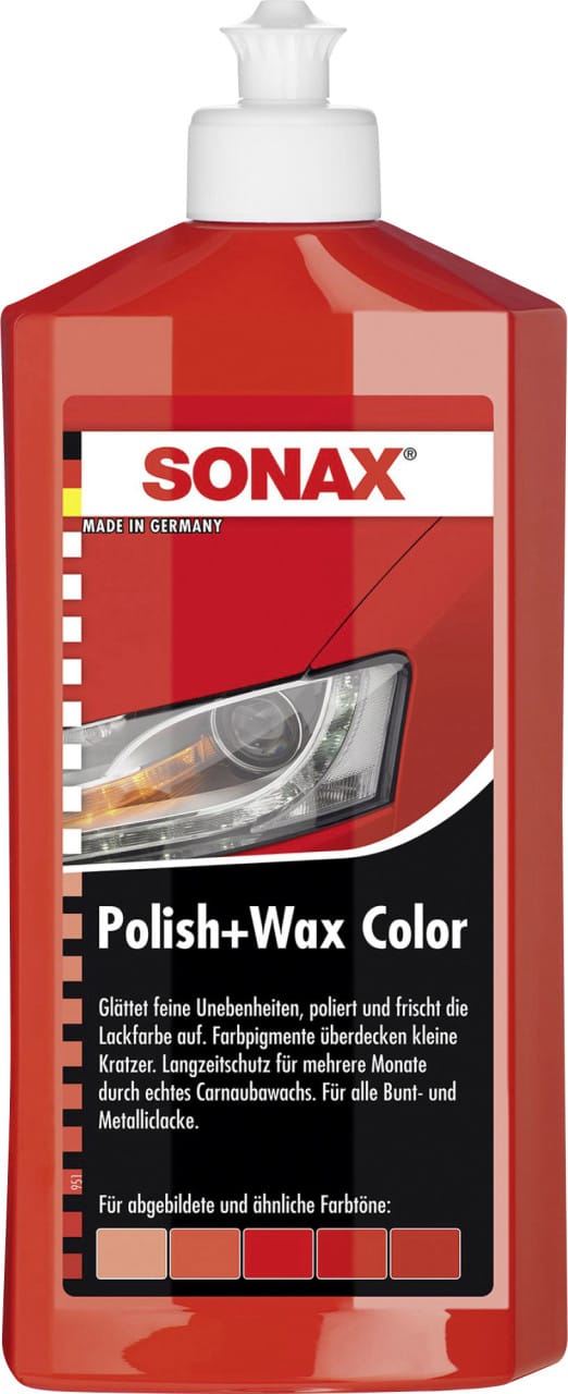 Polish & Wax Color rot 500ml Autopflege - Sonax