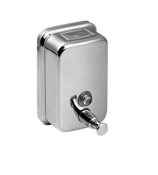 Sanela Edelstahl - Accessoires - Seifenspender, 1,2 l, Edelstahl poliert SLZN 05