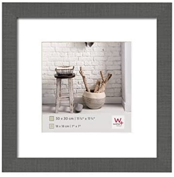 Walther Design Bilderrahmen Home 30 x 30 cm Grau