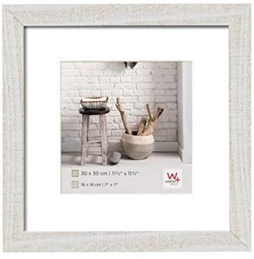Walther Bilderrahmen, Holz, White Polar, 30 x 30 cm
