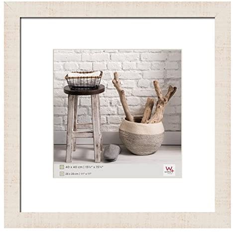 Walther Design Bilderrahmen Home 40 x 40 cm Weiß