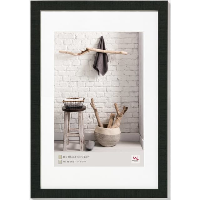 Home Holzr. 40x60 SCHWARZ
