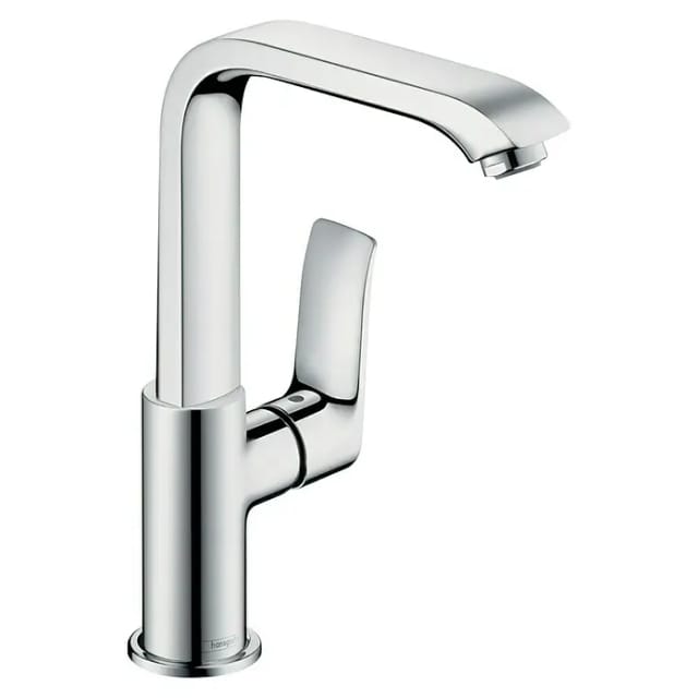 hansgrohe Metris Einhebel-Waschtischmischer 230mm 5l/min mit Zugstangen-Garnitur, Chrom
