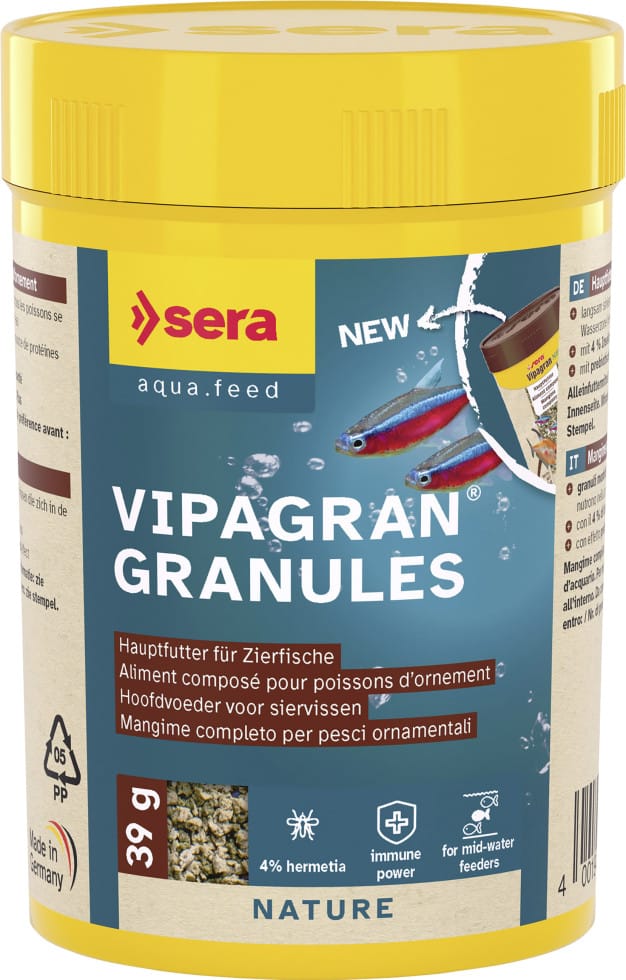Sera Fischfutter Vipagran 100 ml Fischfutter