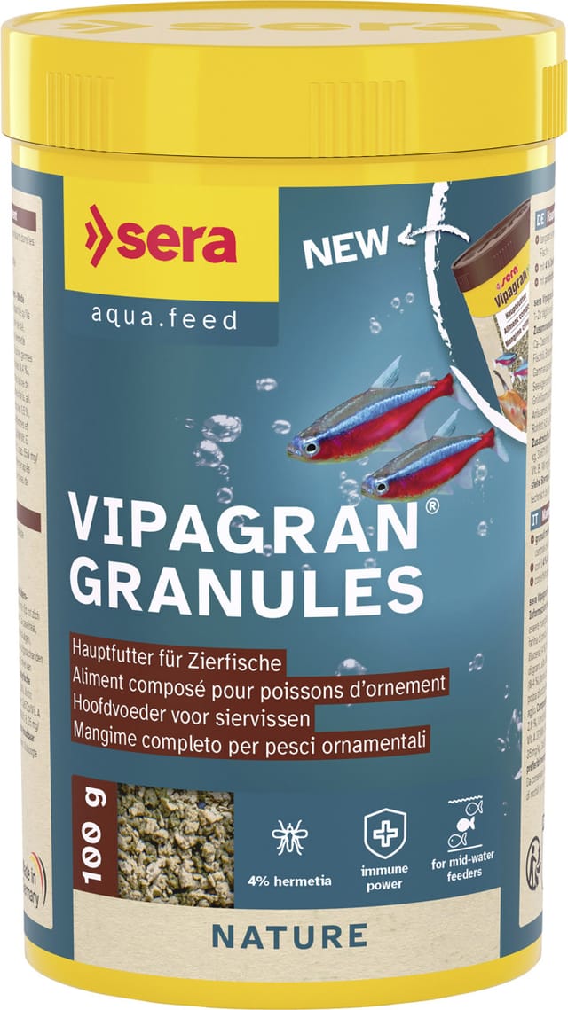 Sera Fischfutter Vipagran 250 ml Fischfutter