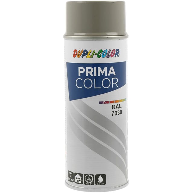 Dupli-color - Dupli Color Prima Lackspray, Sprühlack 400ml, steingrau glänzend ral 7030
