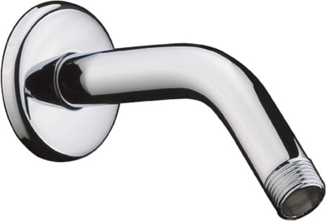 hansgrohe Brausearm 128mm DN 15, Chrom, Ausladung 45 Grad