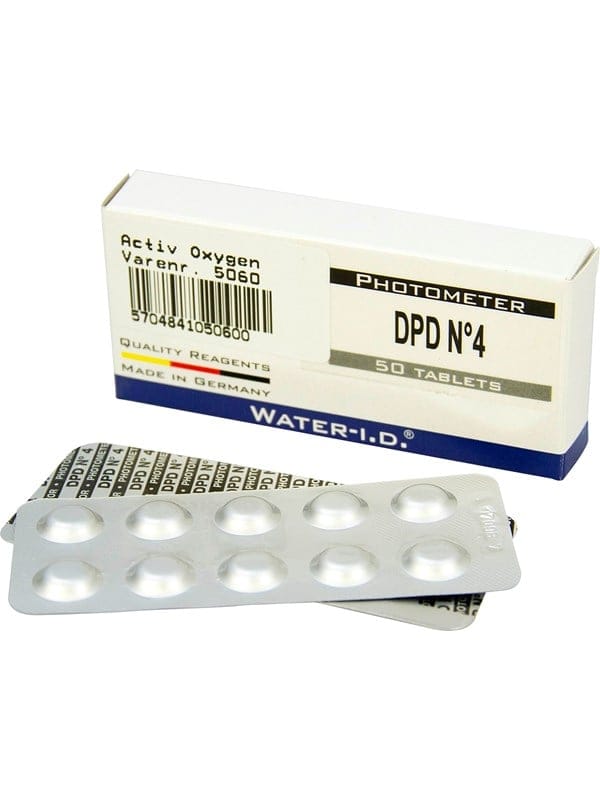 Water id 50 Tabletten dpd N°4für PoolLAB Tabletten