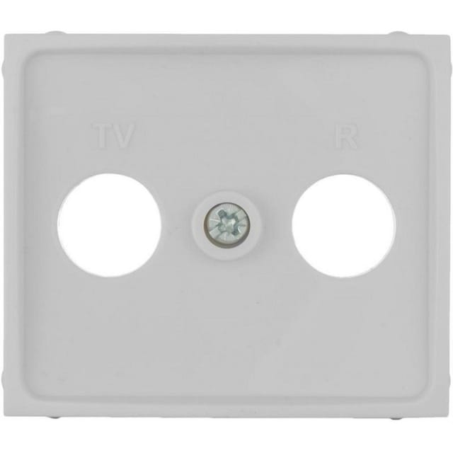 Abdeckung für TV/R-Signalsteckdose, Farbe Weiß, Europa Solera Serie ERP47TLV